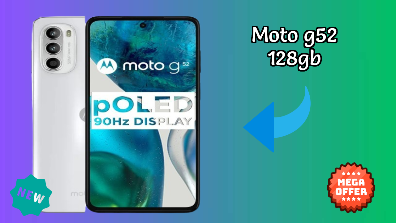 Moto G52 128GB Display Technology: P-OLED Review