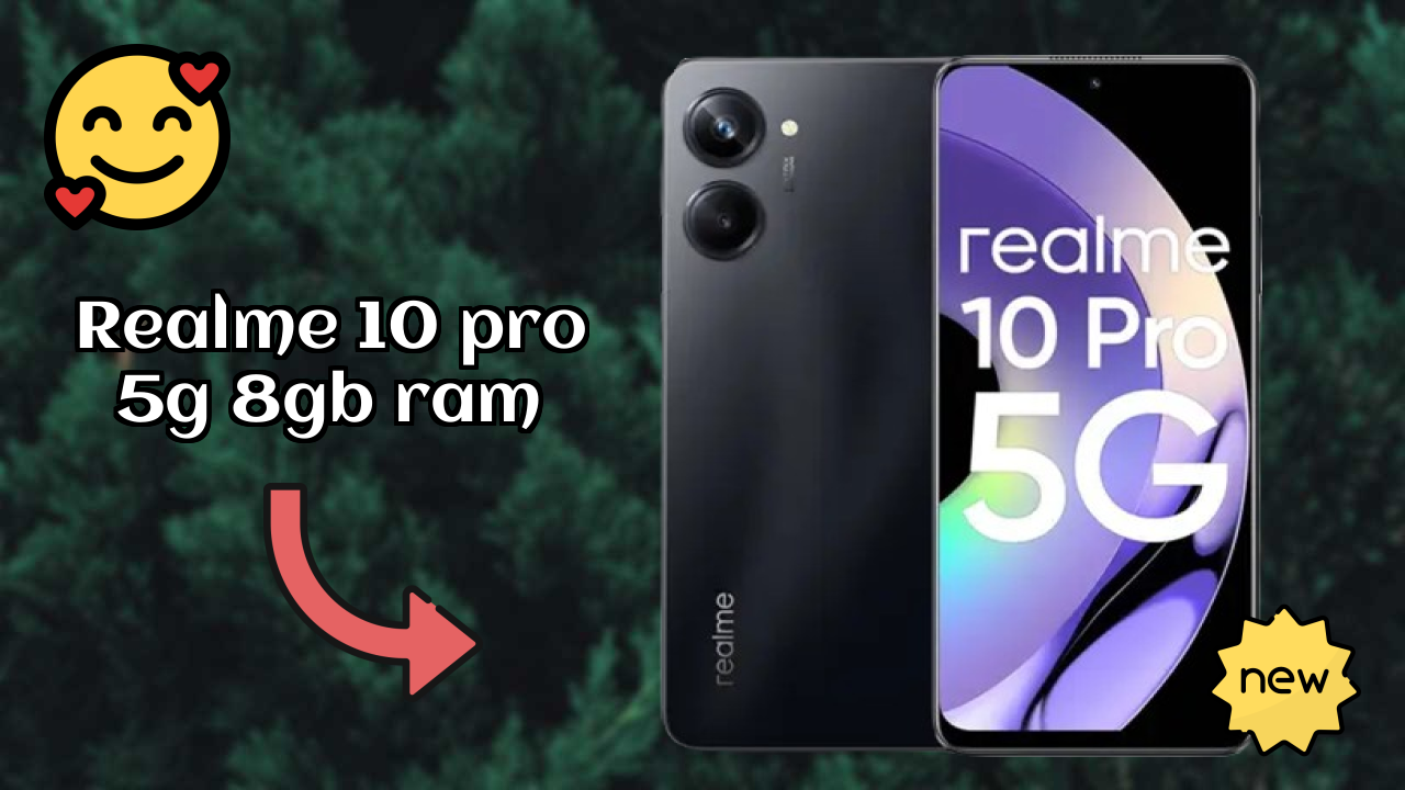 Realme 10 Pro 5G 8GB RAM Performance: 8 GB RAM Multitasking