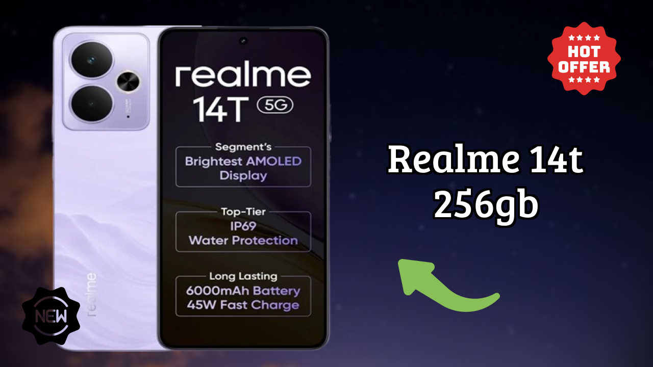 Realme 14T 256GB at ₹19,999 - Best Features Highlighted