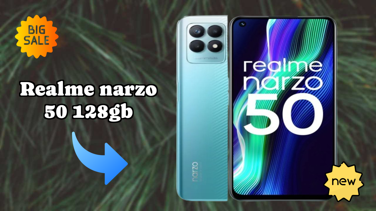 Realme Narzo 50 128GB Display Size: 6.6 Inches (16.76 Cm) Screen Review