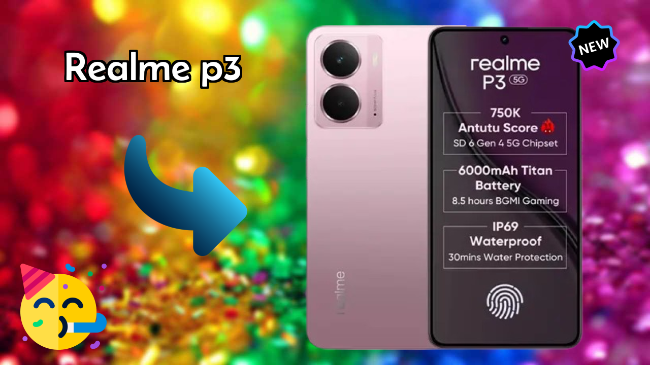 Realme Realme P3 - Price Dropped to ₹16,599 Today!