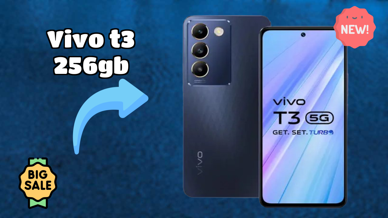 Vivo T3 256GB at ₹20,499 - Complete Specifications