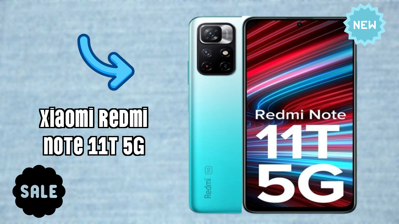 Xiaomi Redmi Note 11T 5G at ₹10,154 - Best Features Highlighted